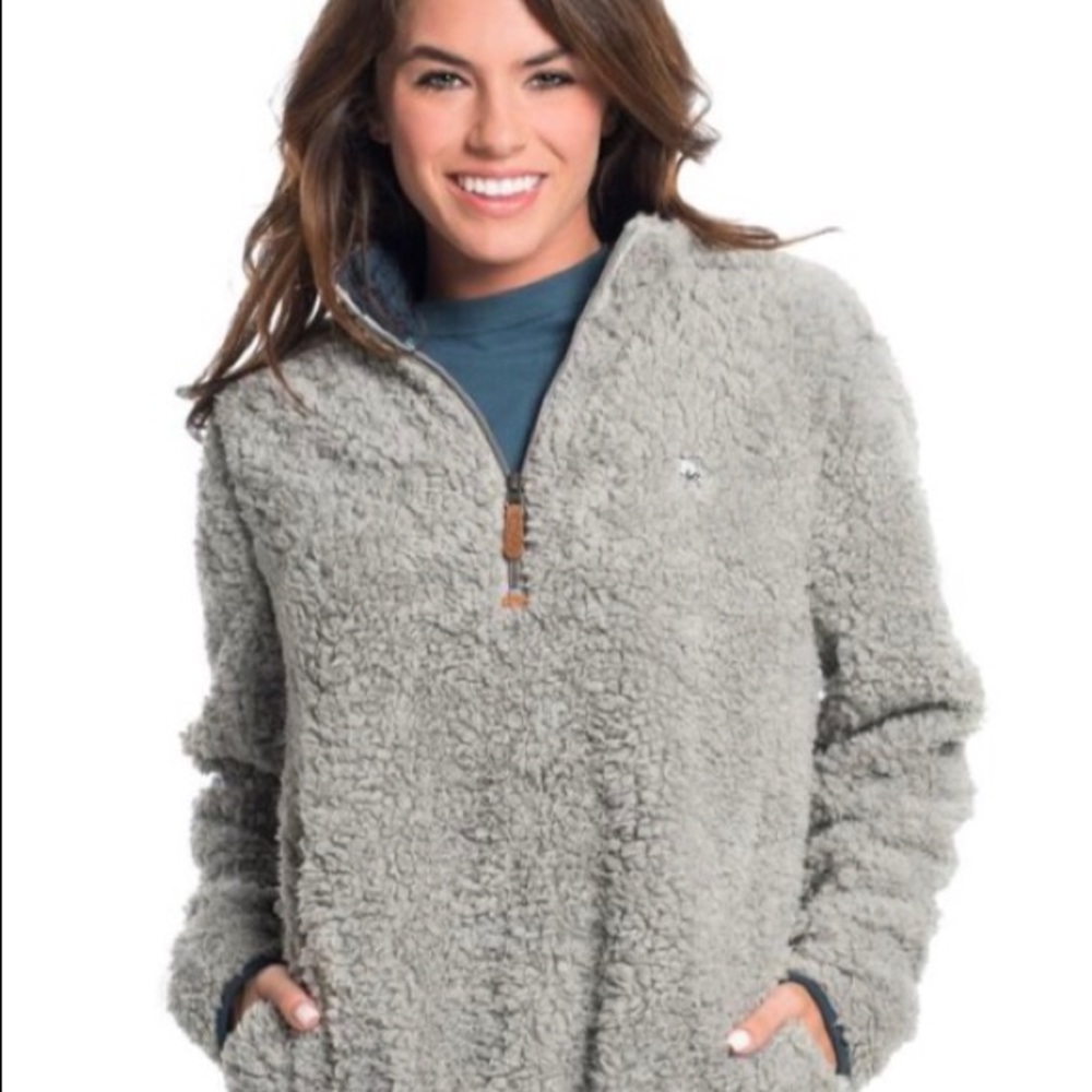 Southern shirt company Sherpa pullover
